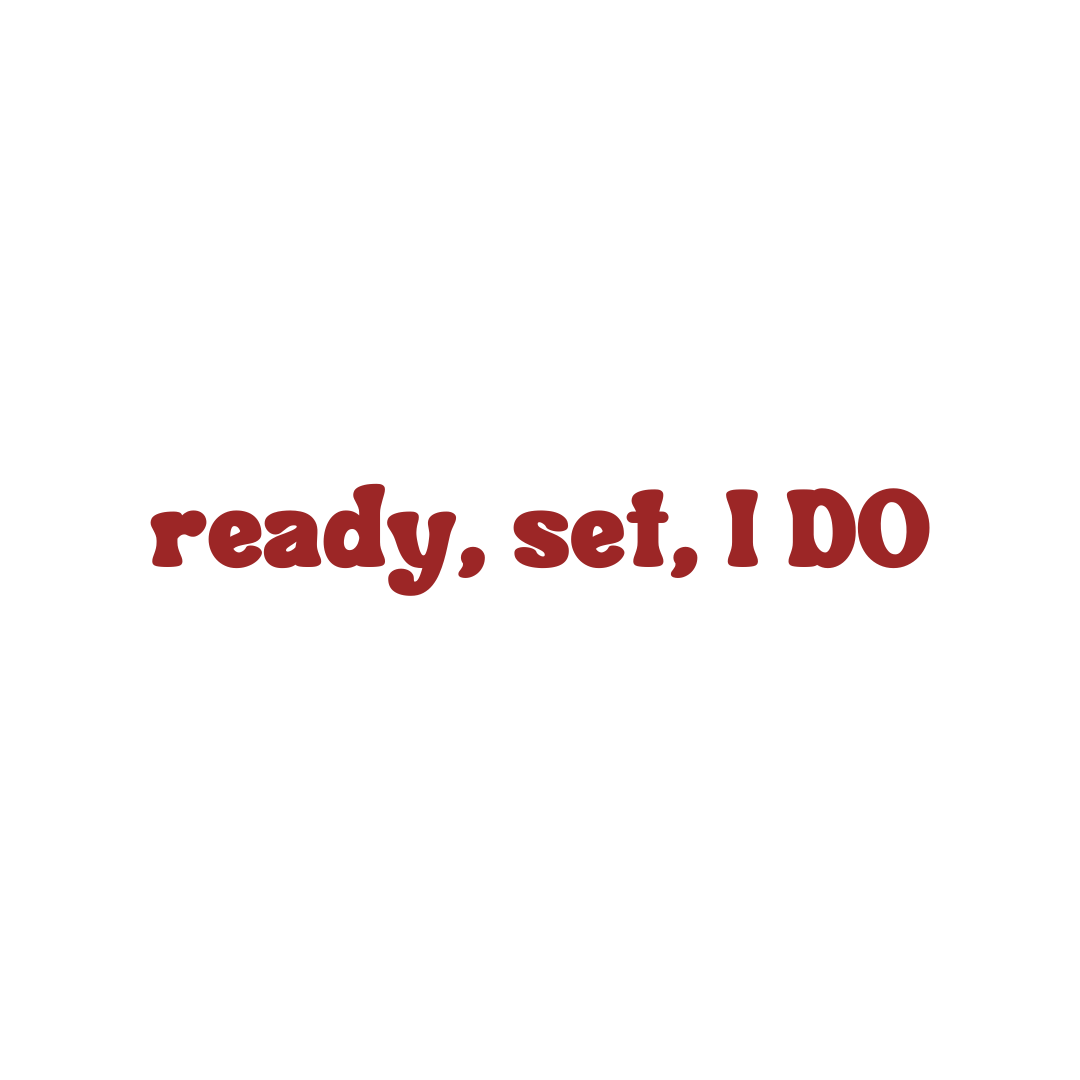 Ready, Set, I DO