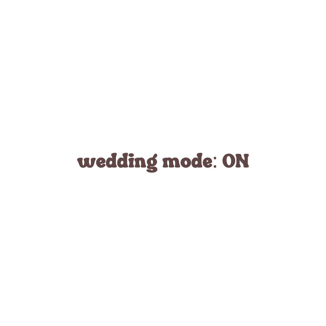 Wedding Mode: ON Sweatshirt