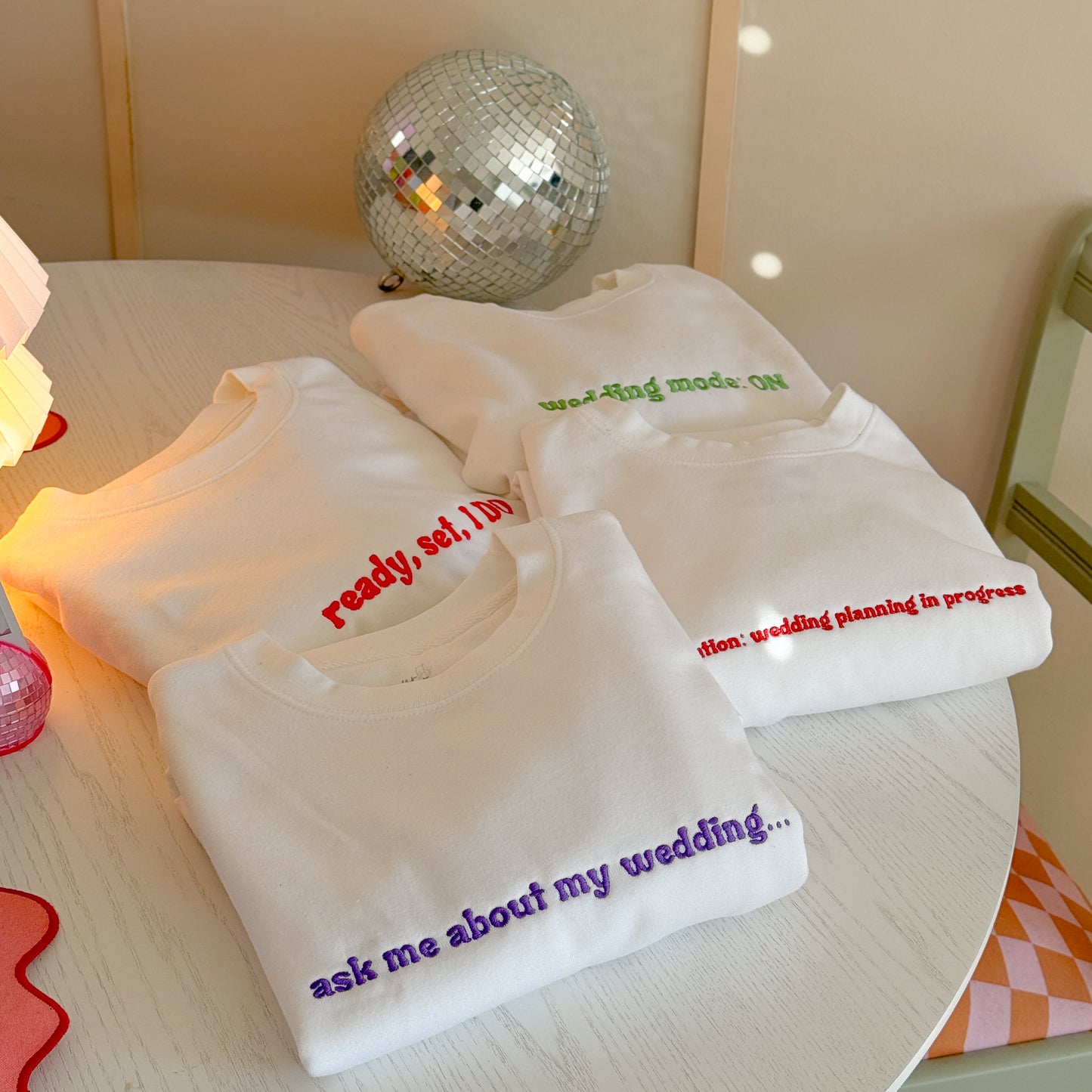Ask Me About My Wedding Sweatshirt